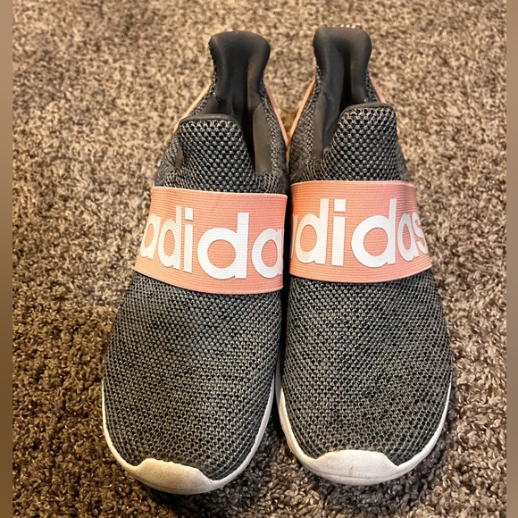 Adidas Lite Racer Adapt Girls Kids Slip On Shoes Sz 2 - Picture 2 of 5